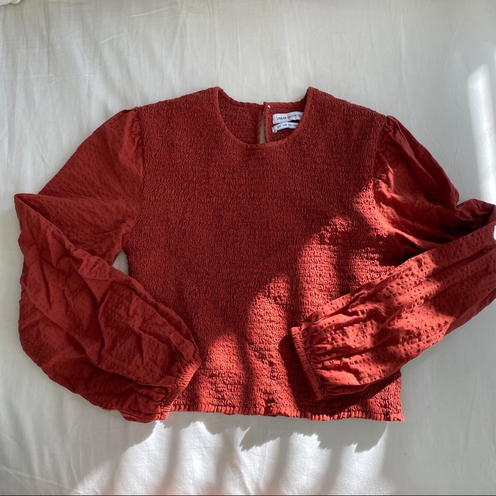Urban Outfitters smocked top